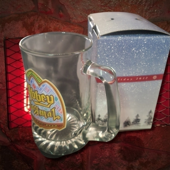 VINTAGE BJ'S Restaurant Abbey Normal Belgian Style Ale Glass Beer Stein - Picture 1 of 8